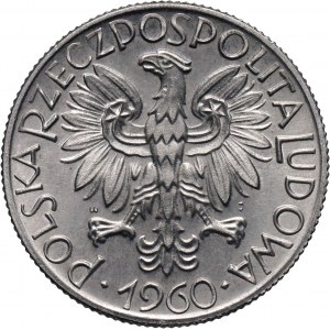 PRL, 5 złotych 1960, Rybak