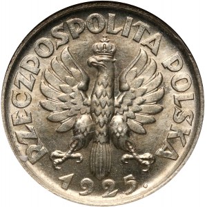 II RP, 1 złoty 1925, Londyn, Żniwiarka