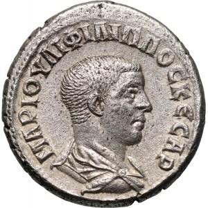 Cesarstwo Rzymskie, Filip II 244-249, tetradrachma bilonowa, Antiochia