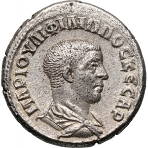 Roman Empire, Philip II 244-249, Billon Tetradrachm, Antiochia