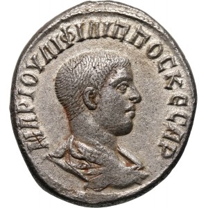 Cesarstwo Rzymskie, Filip II 244-249, tetradrachma bilonowa, Antiochia