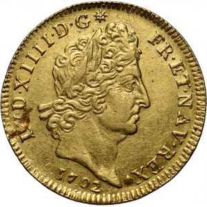 Francja, Ludwik XIV, Louis d'or 1702 A, Paryż