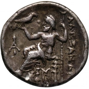 Grecja, Macedonia, Aleksander III, drachma 336-323 p.n.e.