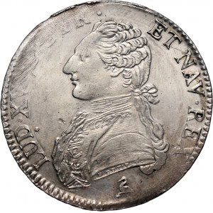 Francja, Ludwik XVI, ecu 1784 A, Paryż