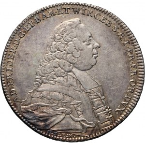 Germany, Würzburg, Adam Friedrich von Seinsheim, Thaler 1760 W