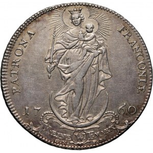 Niemcy, Würzburg, Adam Fryderyk von Seinsheim, talar 1760 W