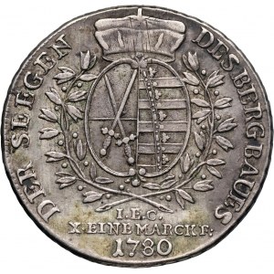 Niemcy, Saksonia, Fryderyk August III, talar 1780 IEC, Drezno