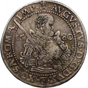 Germany, Saxony, August, Thaler 1580 HB, Dresden