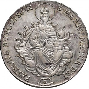 Hungary, Joseph II, Thaler 1786 B, Kremnitz