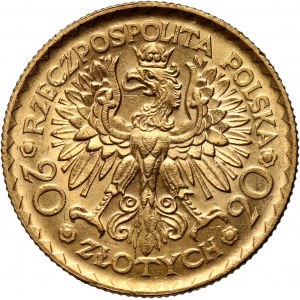 II RP, 20 złotych 1925, Warszawa, Bolesław Chrobry