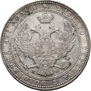 Zabór rosyjski, Mikołaj I, 3/4 rubla = 5 złotych 1839 MW, Warszawa