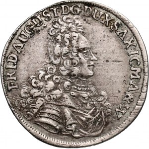 Germany, Saxony, Friedrich August I, 2/3 Thaler (gulden) 1697 IK, Dresden