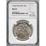 II RP, 10 złotych 1938, Warszawa, Józef Piłsudski