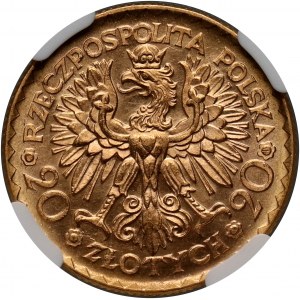 II RP, 20 złotych 1925, Warszawa, Bolesław Chrobry