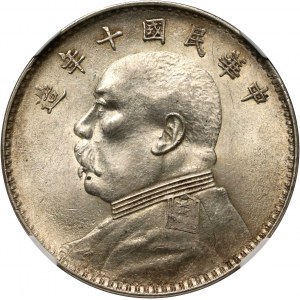 China, Dollar, year 10 (1921)
