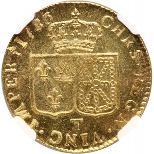 Francja, Ludwik XVI, Louis d'or 1786 T, Nantes