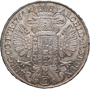 Austria, Maria Theresa, Thaler 1764 G, Günzburg