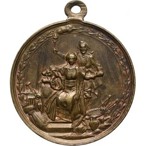 XIX wiek, Galicja, medal z 1894 roku, Powszechna Wystawa Krajowa we Lwowie