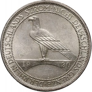 Niemcy, Republika Weimarska, 3 marki 1930 G, Karlsruhe