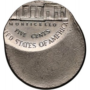 Stany Zjednoczone Ameryki, 5 centów, Jefferson, DESTRUKT