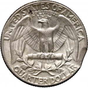 Stany Zjednoczone Ameryki, 25 centów 1956, Filadelfia, DESTRUKT