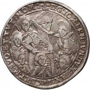 Germany, Saxony-Weimar, Johann Ernst and his 7 brothers, Thaler 1619, Saalfeld