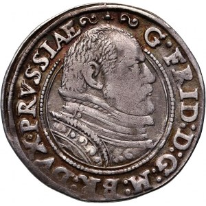 Prusy Książęce, Jerzy Fryderyk von Ansbach, trojak 1588, Królewiec