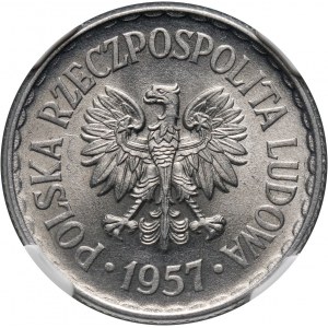 PRL, 1 złoty 1957