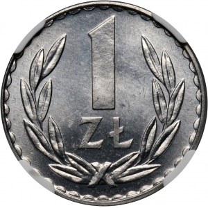 PRL, 1 złoty 1978, ze znakiem