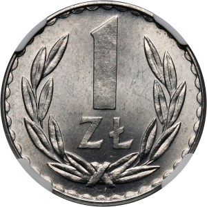 PRL, 1 złoty 1978, ze znakiem mennicy