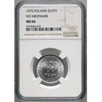 PRL, 1 złoty 1975, bez znaku mennicy