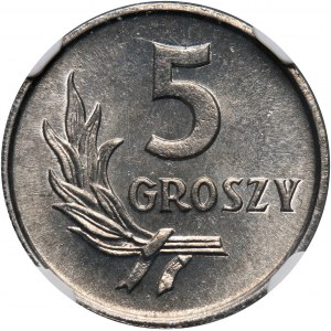 PRL, 5 groszy 1963