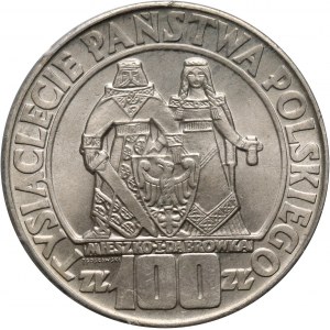 PRL, 100 złotych 1966, Mieszko i Dąbrówka