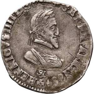 France, Henri IV, 1/2 Franc 1604, Aix-en-Provence