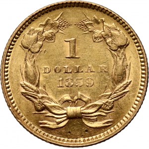 USA, Dollar 1859, Philadelphia