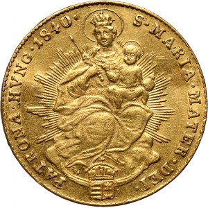 Hungary, Ferdinand I, Ducat 1840, Kremnitz