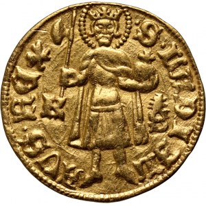 Hungary, Sigismund of Luxemburg 1387-1437, Goldgulden ND, Kremnitz