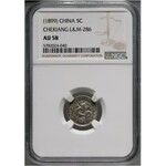 Chiny, Chekiang, 5 centów bez daty (1899)