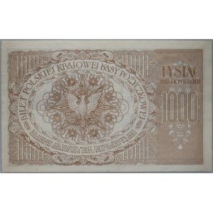 II RP, 1000 marek polskich 17.05.1919, Ser. ZE