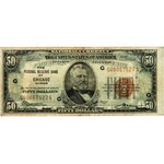 USA, The Federal Reserve Bank of Chicago, 50 Dollars 1929