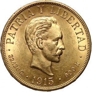 Kuba, 20 pesos 1915
