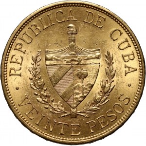 Kuba, 20 pesos 1915