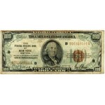 USA, Federal Reserve Bank of New York, 100 Dollars 1929