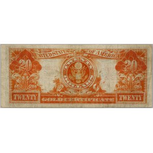 USA, 20 Dollars 1922, Gold Certificate