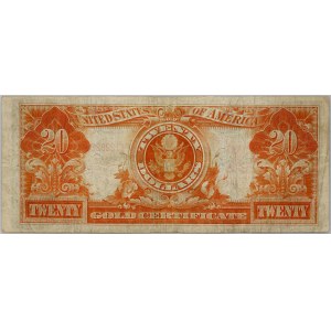 Stany Zjednoczone Ameryki, 20 dolarów 1922, Gold Certificate