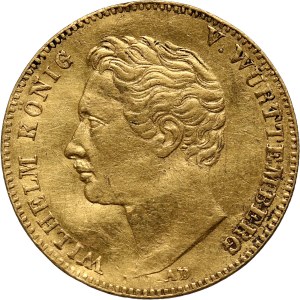 Germany, Wurttemberg, Wilhelm I, Ducat 1840 AD