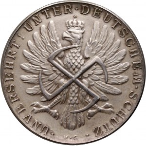 Germany, medal 1939, Karl Goetz, Our Lady of Częstochowa