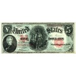 USA, 5 Dollars 1907, Legal Tender, series B
