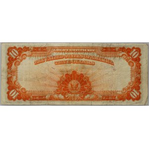 USA, 10 Dollars 1907, Gold Certificate, series D