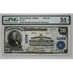 USA, National Bank of Harrisonsburg, 20 Dollars 1902, series A